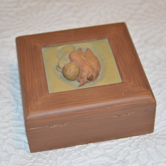 Willow Tree Quiet Strength Horse and Girl Keepsake Box - Picture 7 of 13